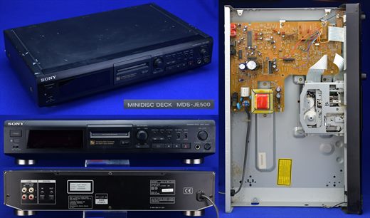 Sony Minidisc Deck MDS-JE500