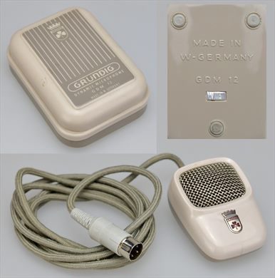Grundig Dynamic Microphone GDM 12