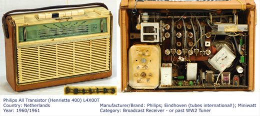 Philips All Transistor (Henriette 400) L4X00T