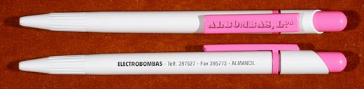 Albombas (branco-rosa)