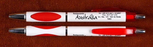 Australia Restaurante (branca-vermelha)