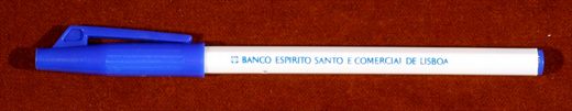 Banco Espirito Santo e Comercial de Lisboa (branco-azul)