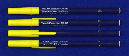 Euro - Taxa de conversao