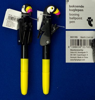 Zebra A-S Boxing ballpoint pen (Flying Tiger)