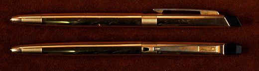 Esferografica (dourado-preto)