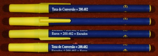 Taxa de cambio Euro