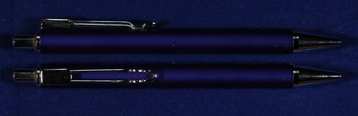 Esferografica (roxo-prata)