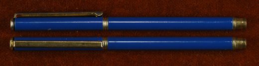 Esferografica (azul-dourado)