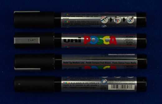 Uni POSCA silver