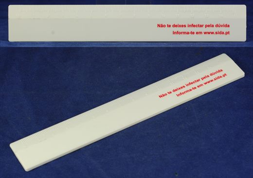 Regua branca 15cms - sida.pt