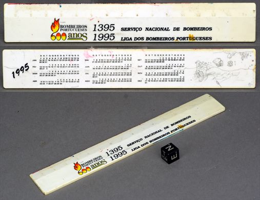 Bombeiros Portugueses 600 anos - Calendario 1995