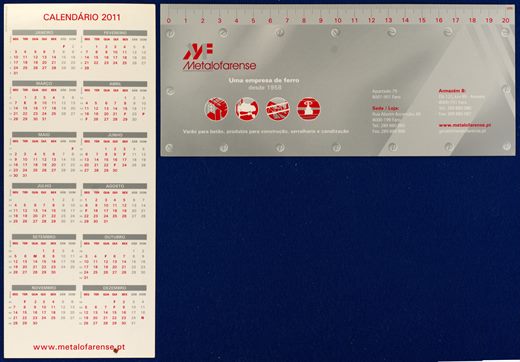 Metalfarense - Calendario 2011