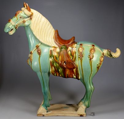 Cavalo ceramica chinesa