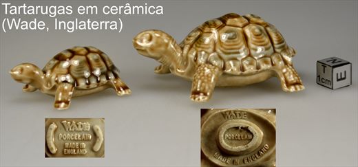 Tartarugas em ceramica (Wade Inglaterra)
