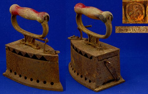 Ferro de engomar de carvao (Imperial) 1