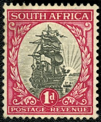 Africa do Sul - 1926 - Navio Dromedaris - 1D (Ingles)