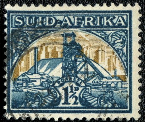 Africa do Sul - 1933 - Mina de Ouro - 1.5D (Afrikaans)
