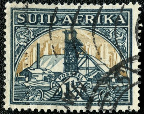 Africa do Sul - 1933 - Mina de Ouro - 1.5D (Afrikaans)