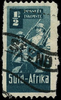 Africa do Sul - 1941 - Infantaria Esforco de Guerra - 0.5D (Afrikaans)