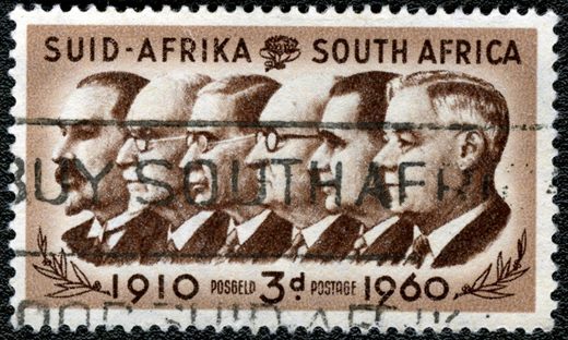 Africa do Sul - 1960 - 50 Aniversario da Uniao da Africa do Sul - 3D (Bilingue)