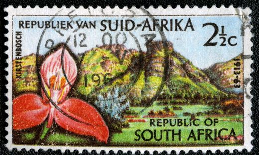Africa do Sul - 1963 - Kirstenbosch - 2.5C