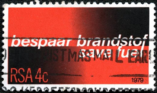 Africa do Sul - 1979 - Conservacao de Combustivel - 4C