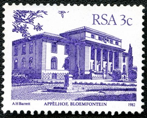 Africa do Sul - 1982 - Appelhof Bloemfontein - 3C