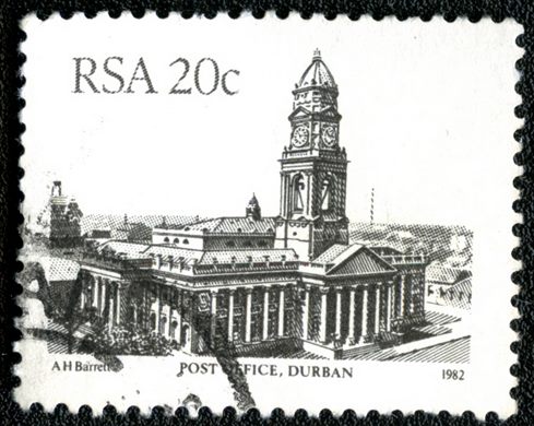 Africa do Sul - 1982 - Correios Durban - 20C