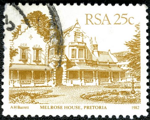 Africa do Sul - 1982 - Melrose House Pretoria - 25C