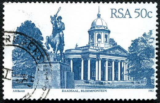 Africa do Sul - 1982 - Raadsaal Bloemfontein - 50C