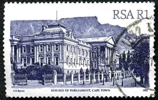 Africa do Sul - 1982 - Casas do Parlamento Cidade do Cabo - 1R