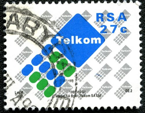 Africa do Sul - 1991 - Criacao da Telkom SA Limited - 27C