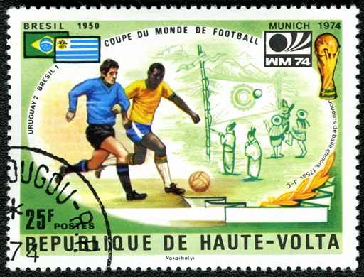 Alto Volta - 1974 - Copa do Mundo Futebol Munich - 25F