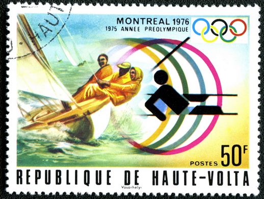 Alto Volta - 1975 - Jogos Olimpicos Montreal 1976 Pre-Olimpico - 50F