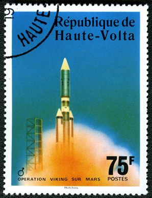 Alto Volta - 1976 - Operacao Viking em Marte - 75F