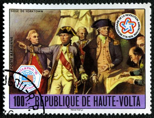 Alto Volta - 1976 - Bicentenario Revolucao Americana - 100F