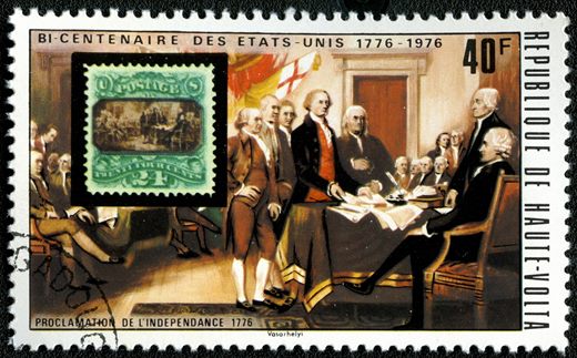 Alto Volta - 1976 - Bicentenario EUA - 40F