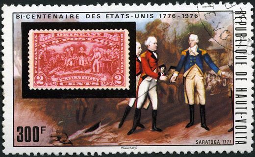 Alto Volta - 1976 - Bicentenario EUA - 300F