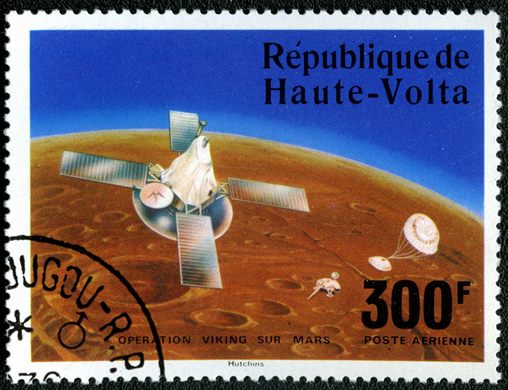Alto Volta - 1976 - Operacao Viking em Marte - 300F