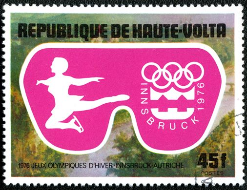 Alto Volta - 1976 - Jogos Olimpicos Inverno Innsbruck 1976 - 45F