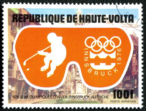 Alto Volta - 1976 - Jogos Olimpicos Inverno Innsbruck 1976 - 100F