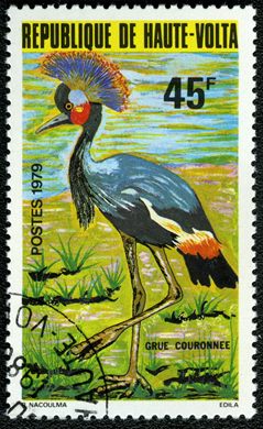 Alto Volta - 1979 - Fauna Aves - 45F