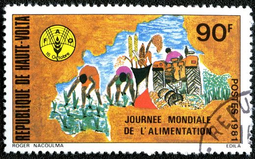 Alto Volta - 1981 - Dia Mundial da Alimentacao - 90F