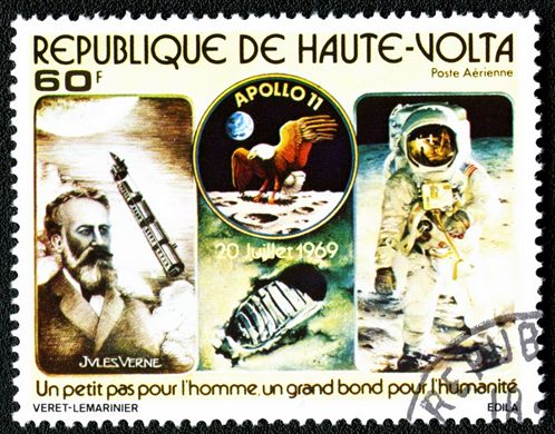 Alto Volta - 1984 - Apollo 11 Alunagem 1969 - 60F