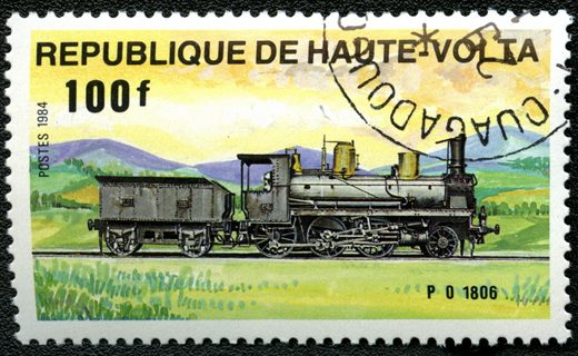 Alto Volta - 1984 - Locomotivas - 100F