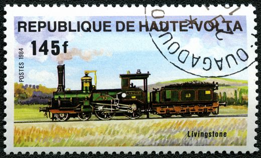 Alto Volta - 1984 - Locomotivas - 145F