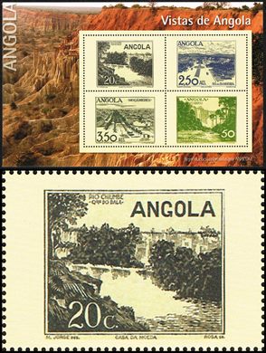 Angola (Colonia Portuguesa) - 1914 - Ceres - 20C - Reproducao ANACOM