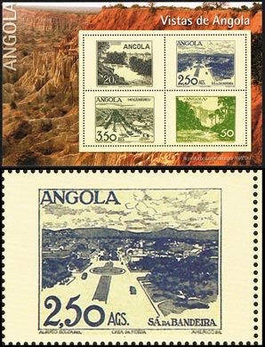 Angola (Colonia Portuguesa) - 1914 - Ceres - 2.5C - Reproducao ANACOM