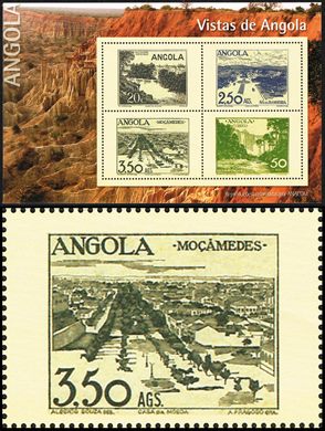 Angola (Colonia Portuguesa) - 1914 - Ceres - 3.5C - Reproducao ANACOM