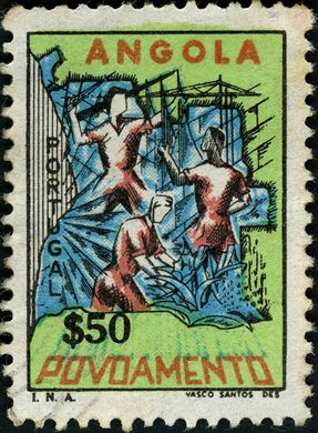Angola (Colonia Portuguesa) - 1945 - Povoamento - 50C